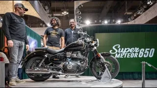 Royal Enfield Super Meteor 650 EICMA Launch | First Look & Features