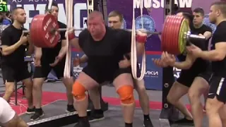 Pavlo Nakonechnyy - 1075kg/2370lbs RAW (Wraps) Powerlifting Total