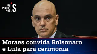 Posse de Moraes no TSE pode ter presenças de Bolsonaro e Lula