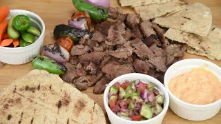 The Surprising Solution for Making Döner Kebab Meat at Home || Beef Doner Kebab @thefreshplate06