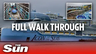 Icon of the Seas | Full end-to-end walk through of world's biggest cruise ship