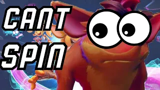 can YOU beat crash bandicoot 4 WITHOUT SPINNING!?