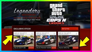GTA 5 Online Cops N Crooks DLC Update - NEW DETAILS! Buying Police Cars, NEW Weapons & MORE!