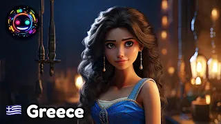 Asking AI To Make A Disney Princess For Each Country (204 Countries)