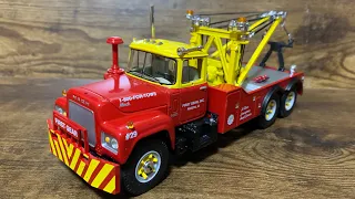 First  gear Mack R-Model Tow Truck