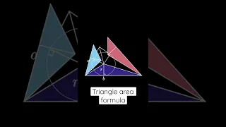 Triangle area formula