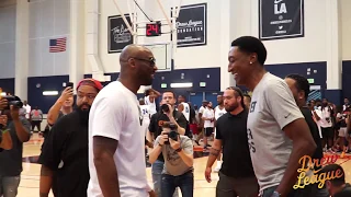 2018 Drew League Playoffs - Kobe Bryant in Attendance For Championship Game