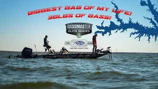 I Caught The BIGGEST BAG of MY LIFE! - 2024 Bassmaster Elite Series Stop 2 Lake Fork - Tournament