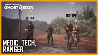 Tom Clancy’s Ghost Recon Wildlands: Ghost War Classes: Medic, Tech, Ranger | Trailer | Ubisoft