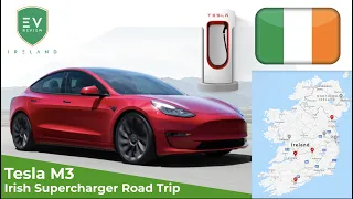 Tesla Model 3 Irish Supercharger Road Trip