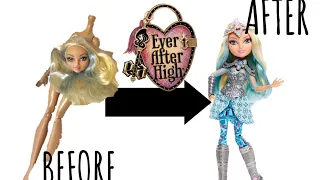 DOLL FIXING AND RESTORATION! - Fixing Up An Ever After High Dragon Games Darling Charming Doll