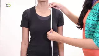 How to measure your Under bust Empire Line