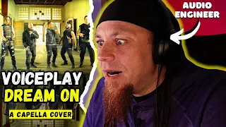 VOICEPLAY "DREAM ON" (COVER)  | Audio Engineer & Musician Reacts
