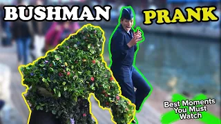 This Will Improve Your Day! - Funny Video - Bushman Scare Prank #mondayfunday