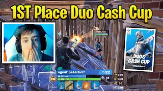 PeterBot 1ST Place Duo Cash Cup with Pollo (2 Games Win)