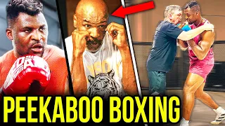 Francis Ngannou Training with Mike Tyson Coach Teddy Atlas... (Francis Ngannou vs Tyson Fury)