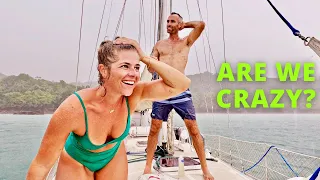 Discomfort, Danger, & Stress: Sailing Central America's WET SEASON  [Making Our Way Ep 116]