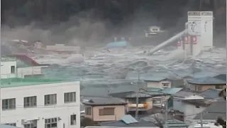 2011 Japan Tsunami - Otsuchi Town. (Redacted)