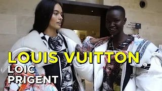 LOUIS VUITTON: SUPERMODELS LOST IN THE LOUVRE! By Loic Prigent