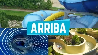 Alle Rutschen im Arriba Norderstedt || All Water Slides (GoPro POV)