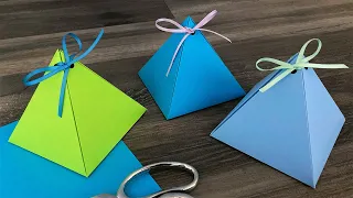 Pyramid Gift Box | Paper Craft Ideas