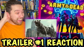 Army of the Dead Official Trailer Reaction | Netflix