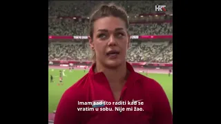 Sandra Perkovic u suzama