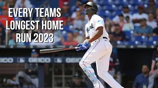Every Team's Longest Home Run || MLB 2023