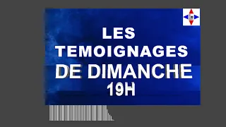 LES TEMOIGNAGES DE DIMANCHE SOIR  LE 21/11/2021 par Chris Ndikumana