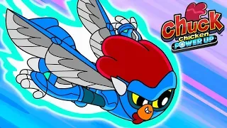 Chuck Chicken Power Up Special Edition - Fast Food Riot - Action Cartoon - Cartoons compilation