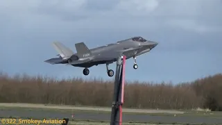 F-35A Landings Frisian Flag 2022 Leeuwarden Airbase