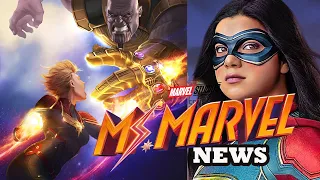 Captain Marvel’s Thanos Fight Impacts Ms. Marvel