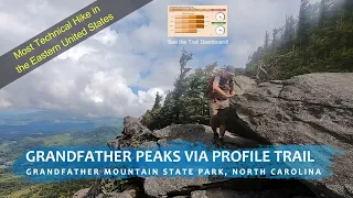 Grandfather Peaks via Profile Trail | Grandfather Mountain, North Carolina | Calloway & MacRae Peak