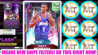 SUPER PACKS ARE LIVE! INSANE SNIPE FILTERS TO MAKE YOU 100K MT PER HOUR! | NBA 2K20 MY TEAM