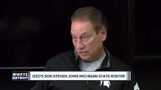 Tom Izzo explains why his son Steven has a spot on his Michigan State roster