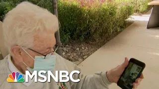 'A Miracle Has Happened:' Senior Center Resident Watches Her Partner Get Vaccine | MTP Daily | MSNBC