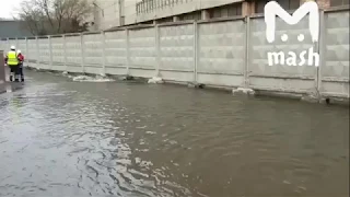 В Москве затопило Лефортовский тоннель
