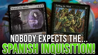 NOBODY EXPECTS THE SPANISH INQUISITION! Legacy Culling the Weak Storm Combo | Magic: The Gathering