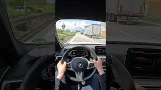 BMW G31 520d Top Speed Drive German Autobahn G30 #bmw #driving #shorts