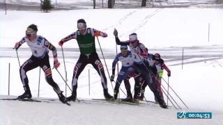 Nordic Combined Cross Country 10 km distance (4x2,5 km) - 22.01.2017