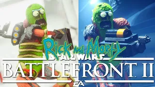 Someone made a Pickle Rick MOD for Battlefront 2! (Weekly Mods #22)