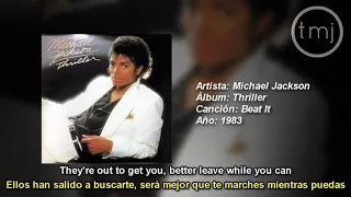 Letra Traducida Beat It de Michael Jackson