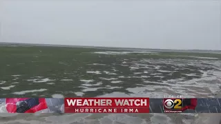 Irma Sucks Up Ocean Water Along Florida's Coast