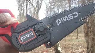 Walmart CSwid (Sold by CshidWorld) Mini Chainsaw Review - Not Worth It!