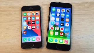 IPHONE SE (2016) VS IPHONE 7 - ЧТО ВЫБРАТЬ В 2021 ГОДУ? ЛУЧШИЙ БЮДЖЕТНЫЙ АЙФОН!