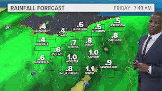 Northeast Ohio weather forecast: Tracking rain this evening