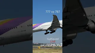 777 vs 787? #liveairport