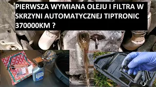 Wymiana oleju w skrzyni tiptronic Audi A6 S6 C5 - skrzynia automatyczna 5HP24 podobnie w 5HP19 VW