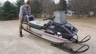 $150 Sled Sat Untouched For 30 Years. Will It Run?