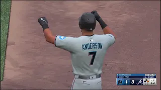 MIAMI MARLINS vs ATLANTA BRAVES - MLB THE SHOW 24